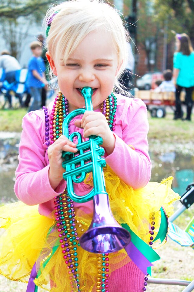 Carnival beads mardi gras