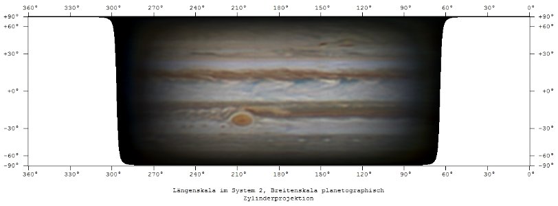 Jupiter Map 24.01.2014