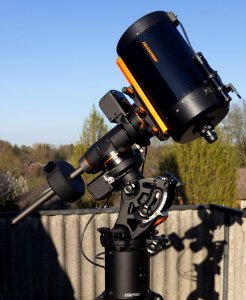 25 Jahre altes Celestron C8 auf CGE-Pro