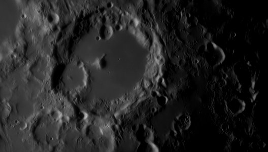 Moon: Albategnius crater