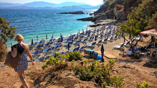 Bataria Beach, Kassiopi, Corfu photo