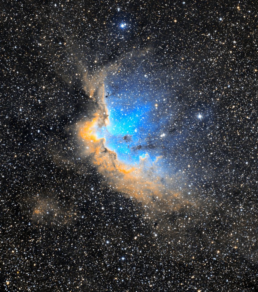 Wizard Nebula NGC 7380 (SHO)