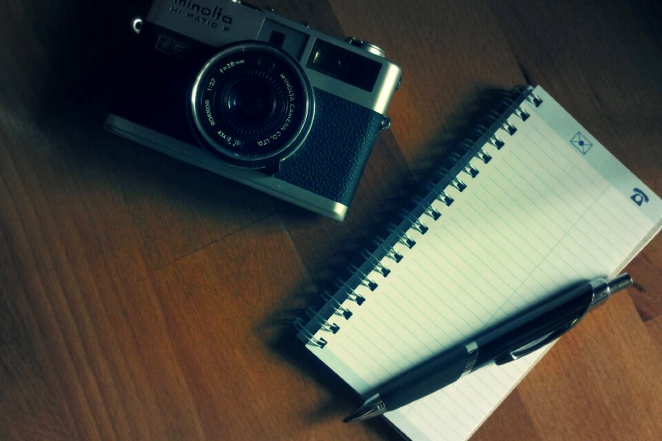 Photography office desk