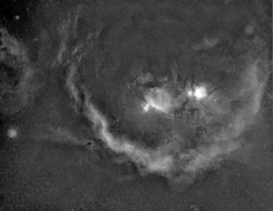 Orion without stars (Ha)