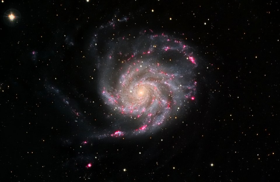 Feuerrad-Galaxie M 101 (HaLRGB)