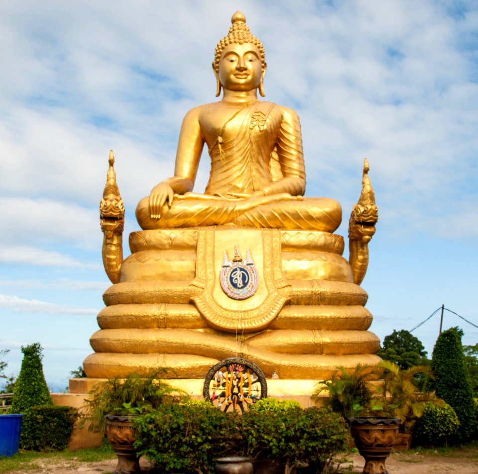 gold buddha near Phuket
