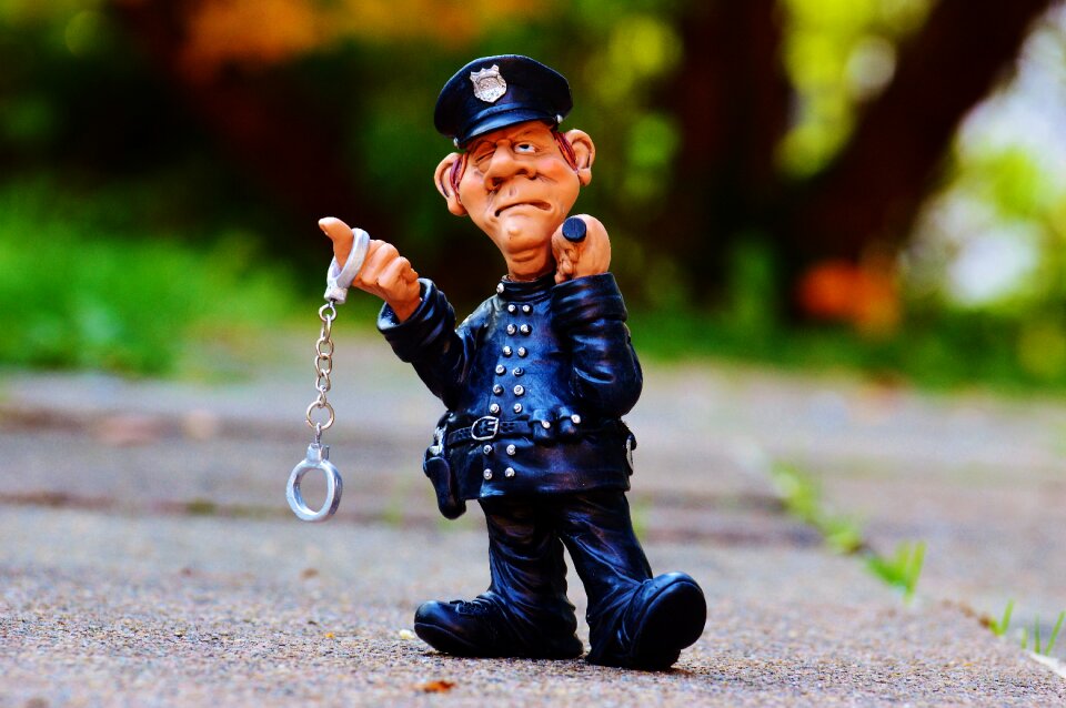 Police ordnungshüter handcuffs