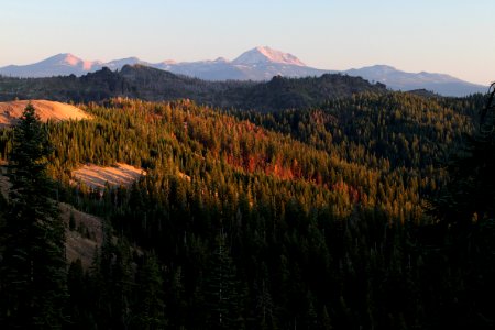 MT LASSEN AREA - 366 - mt lassen from humboldt pk -05