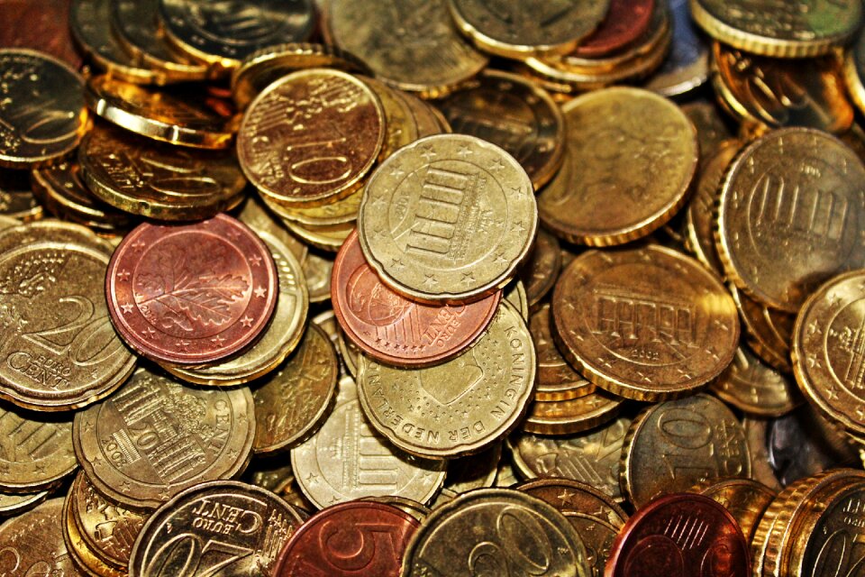 Currency euro cents cent