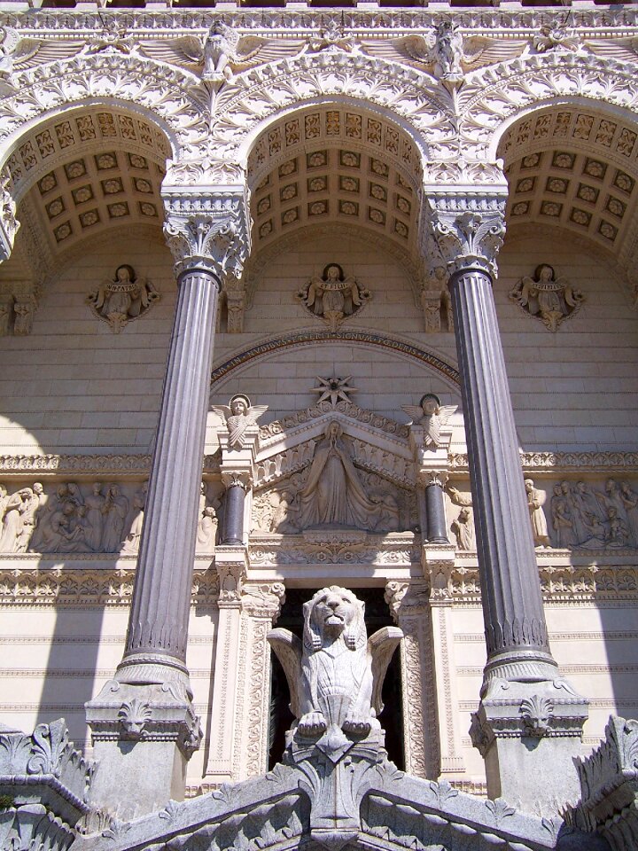 Our lady of fourvière lyon france
