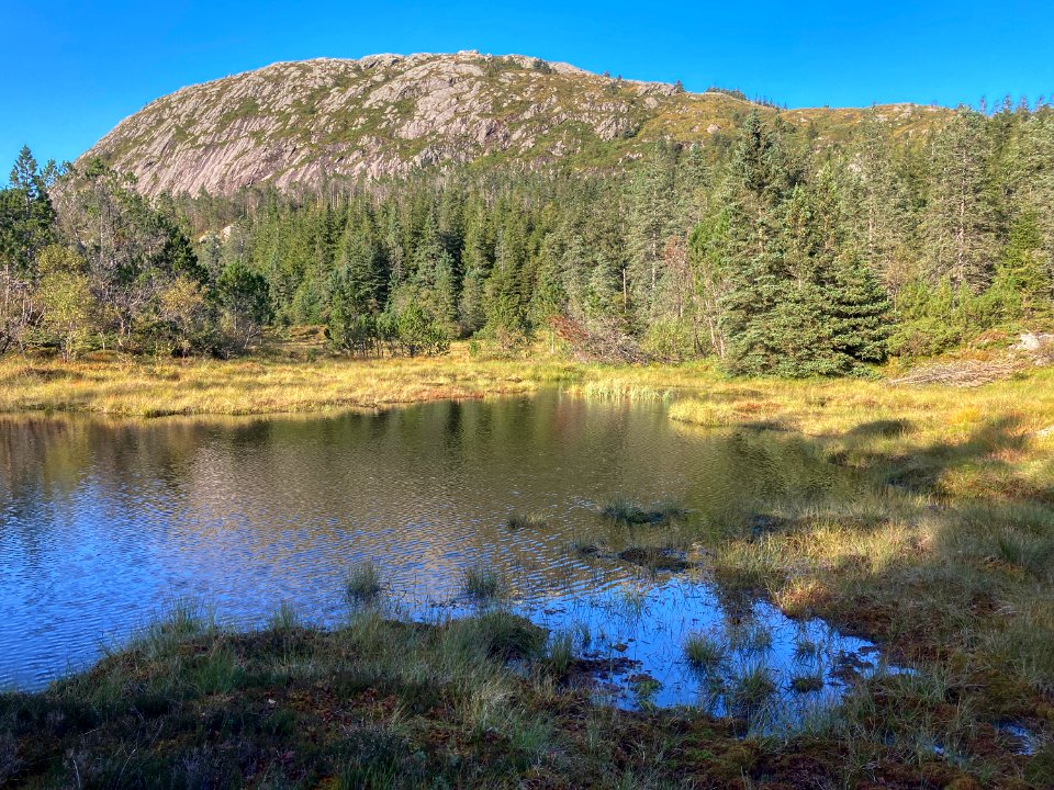 Blåmanen mountain, Bergen, Norway