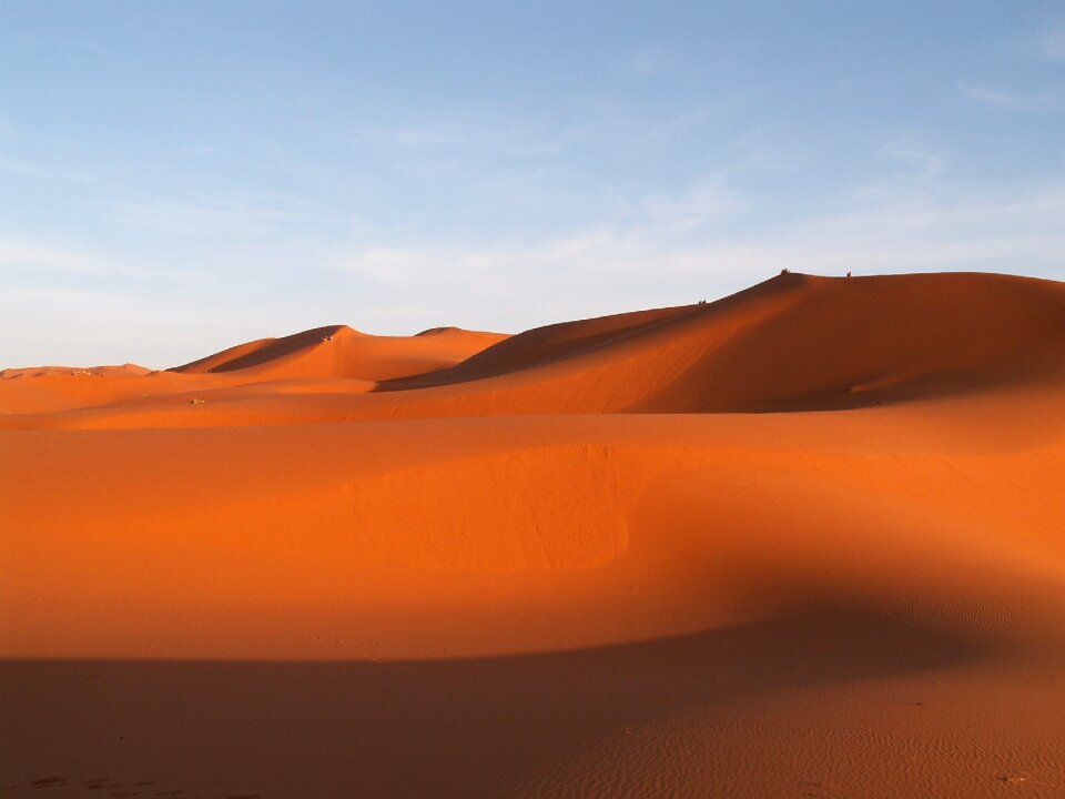 Sand dune desert sand photo