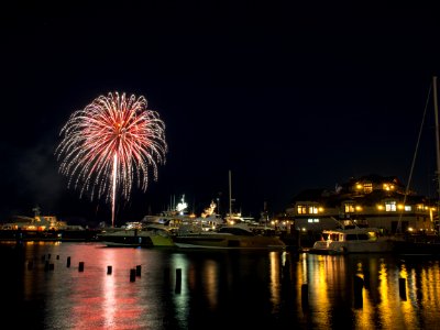 Boston Harbor July 2 Fireworks