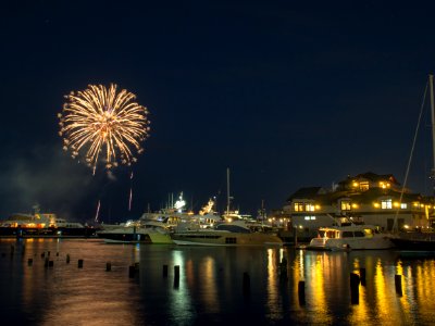Boston Harbor July 2 Fireworks