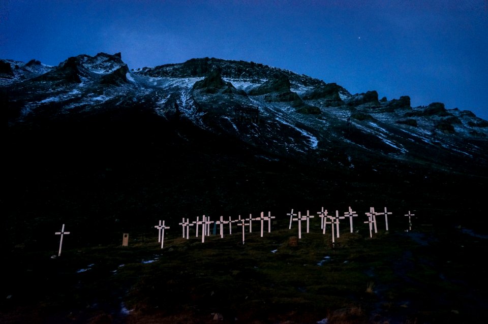 Longyear, Spitsbergen historic graveyard