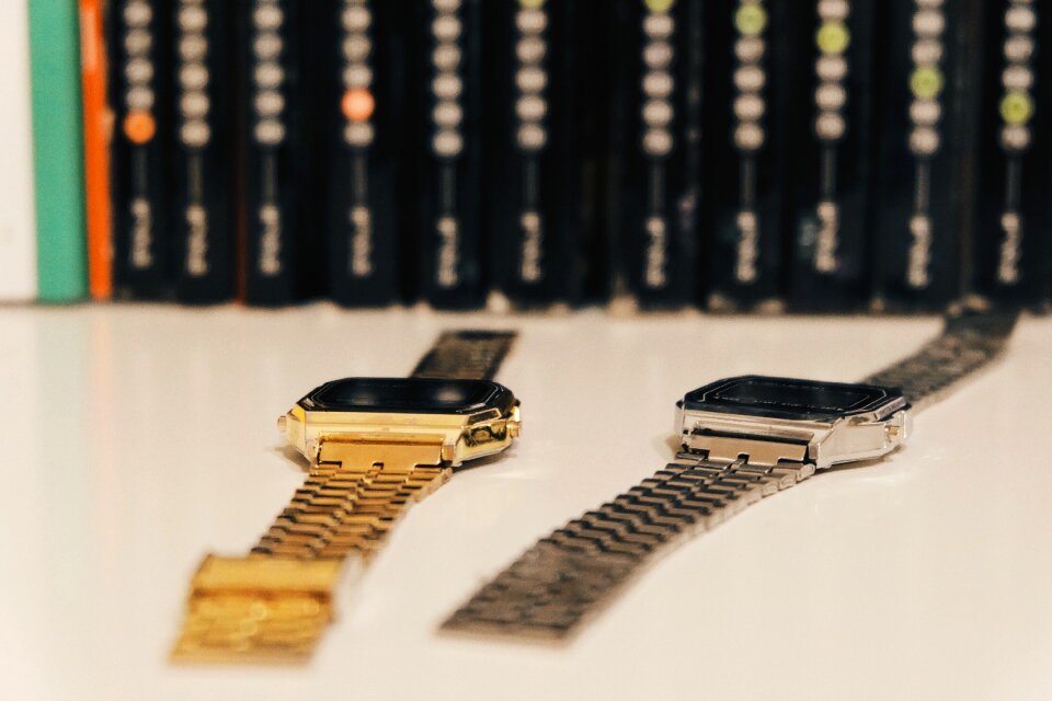 Watches gold silver