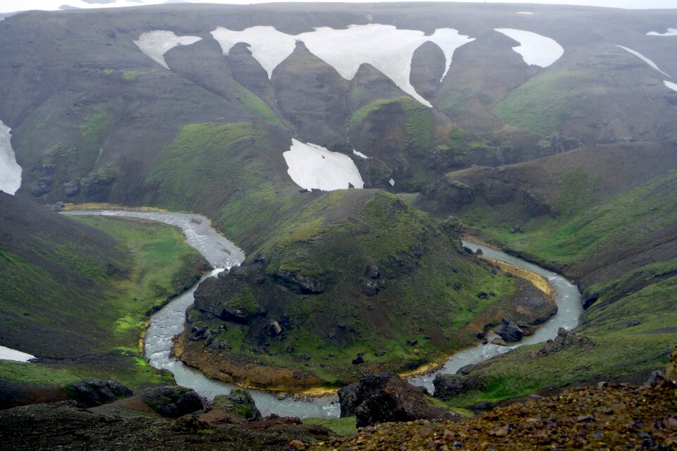 Nature landscape water