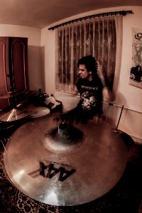 Drum training on fisheye