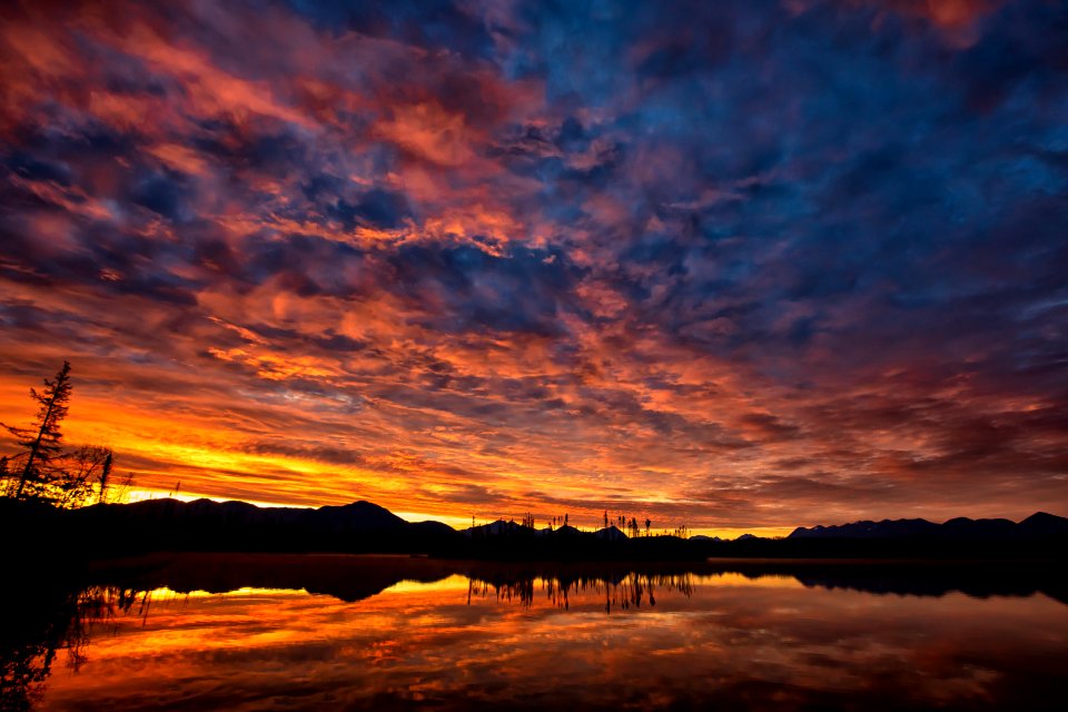 Sunrise at Kelly Lake