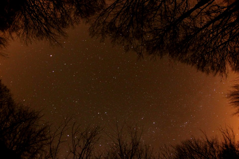 in the dark near Esztergom