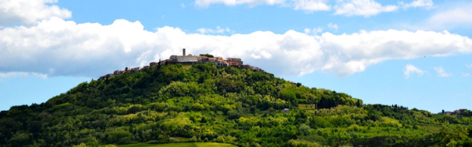 Old town on a hill in Istria-Raftrek-Adventure-Travel