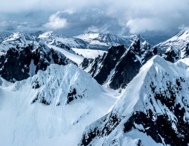Rugged Kodiak Mountains photo