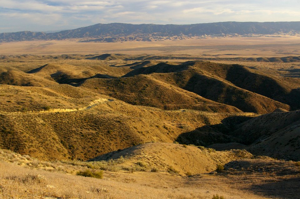 Temblors - view from Crocker summit, carrizo plain nat monument, san luis obispo, ca -003