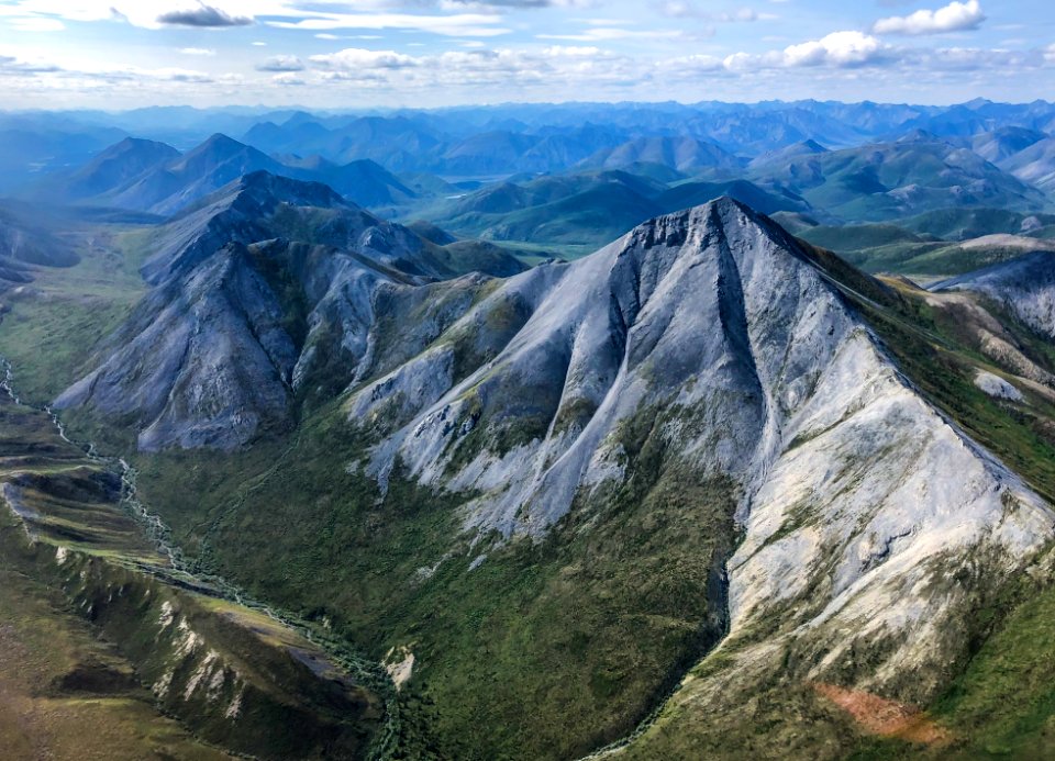 Flying into Arctic National Wildlife Refuge