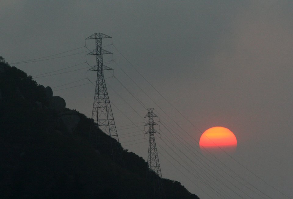 Sunset from Canet Rd (716-08) -04