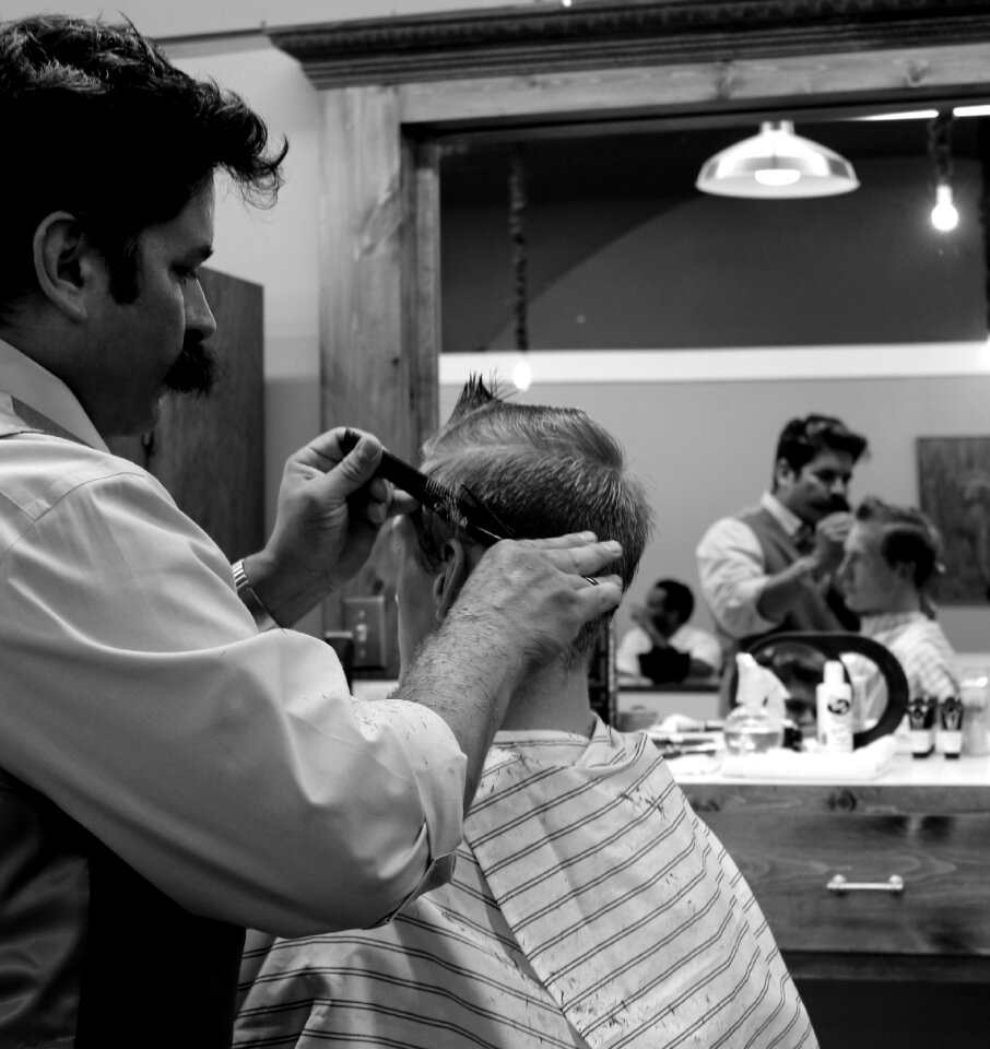 Salon barber shop scissors