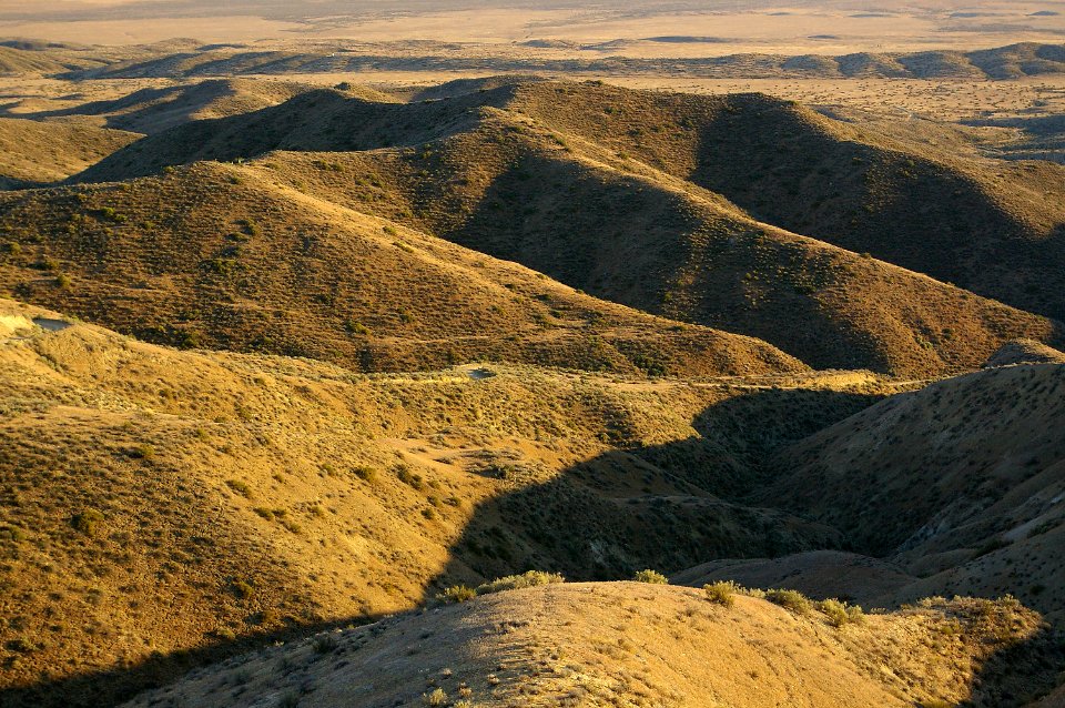 Temblors - view from Crocker summit, carrizo plain nat monument, san luis obispo, ca -006