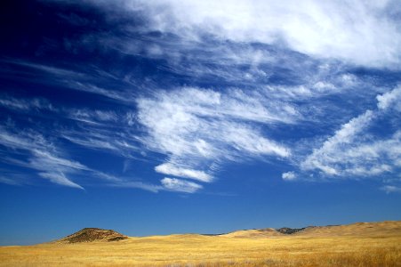 Clouds from Spraguehill Rd, Carrizo Plain National Monument, SLO Co, CA photo