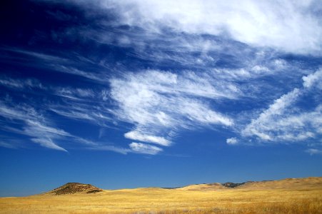 Clouds from Spraguehill Rd, Carrizo Plain National Monument, SLO Co, CA