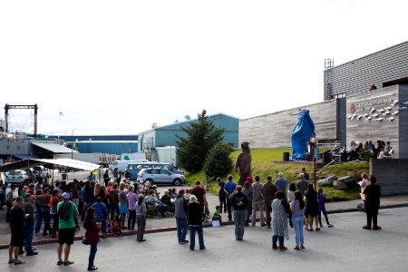Kodiak Bear Sculpture Ceremony