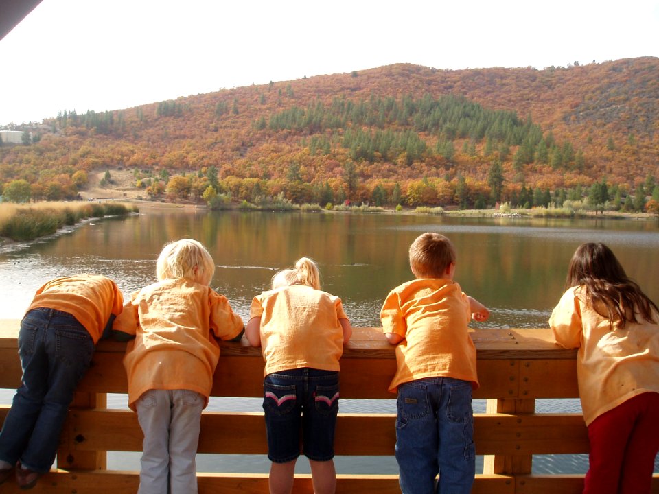 Children and Nature, Greenhorn Park, Yreka, CA