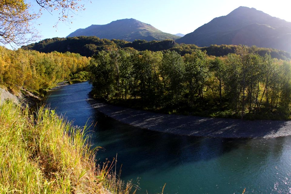 Oxbow on the Uganik R.