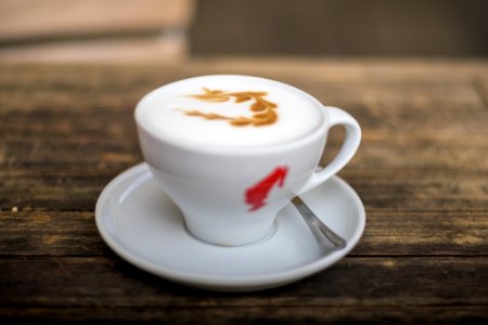 Cappuccino as an exception photo