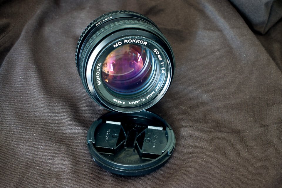 Minolta 50mm f/1.4 MD Rokkor