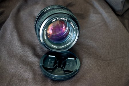 Minolta 50mm f/1.4 MD Rokkor
