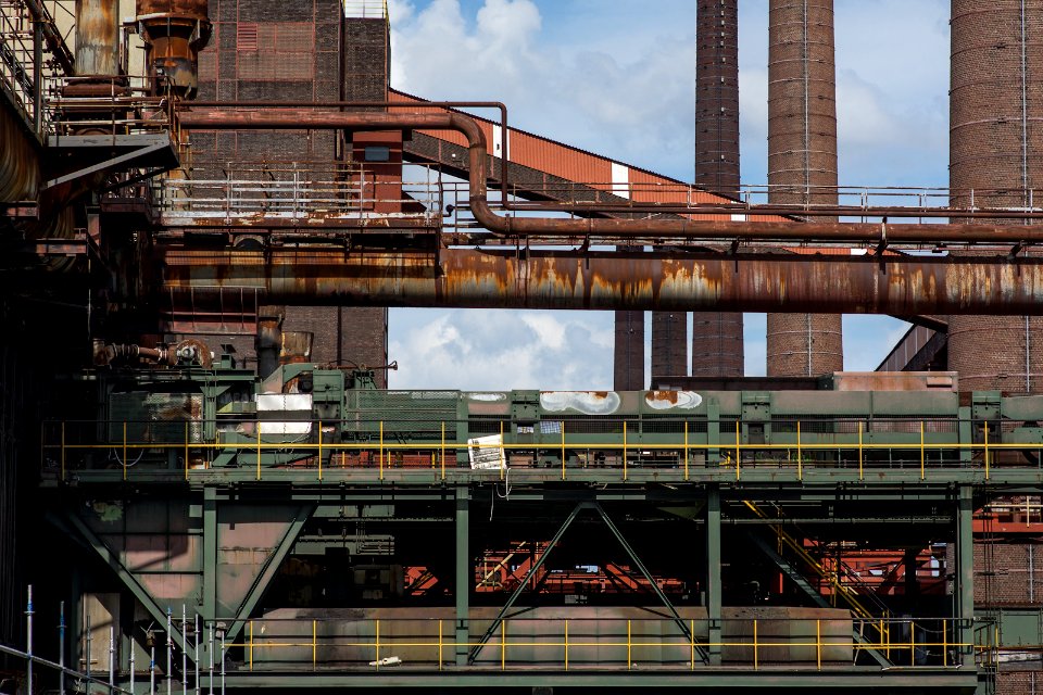 industrieller Wirrwarr