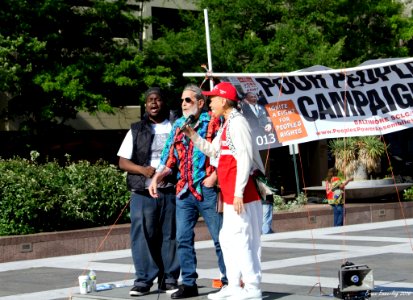 Participants in the Poor People's Campaign March to DC