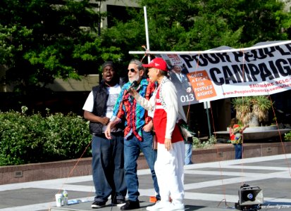 Participants in the Poor People's Campaign March to DC photo