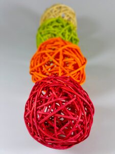 Colorful braid background