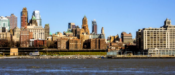 New York City riverfront photo