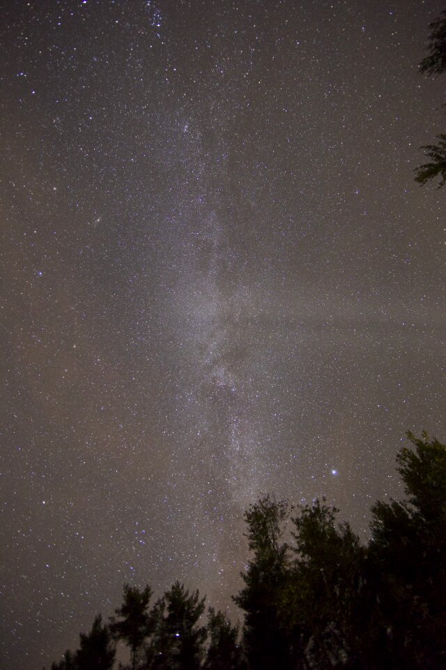 Galaxy night universe photo