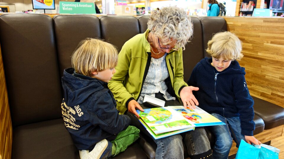 Granny grandmother library