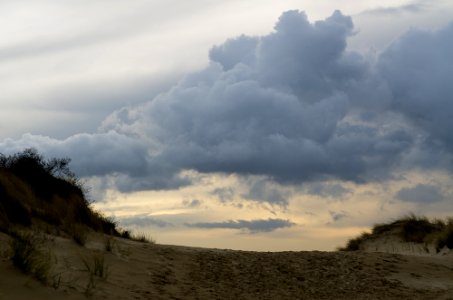 gleich kommt der Regen