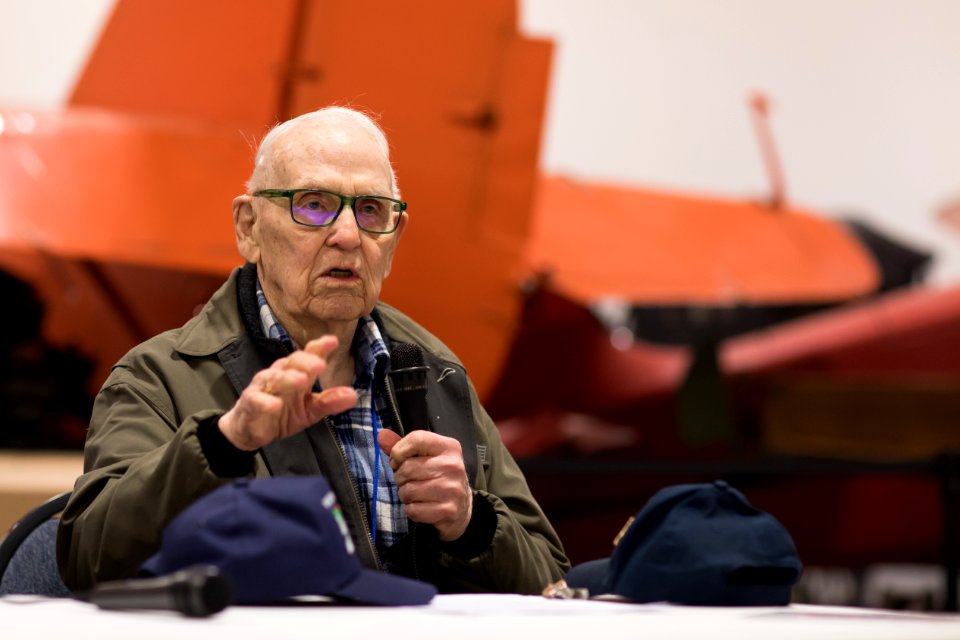 Paul Schaughency at the Veterans' Panel