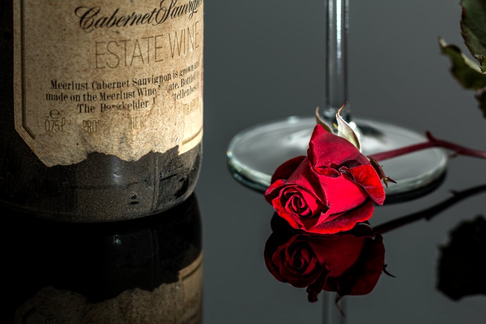 Romantic bottle drink