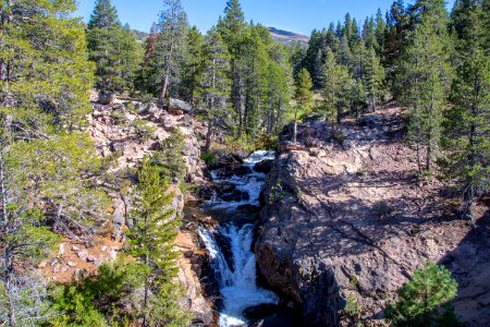 Llewellyn Falls along Silver King Creek
